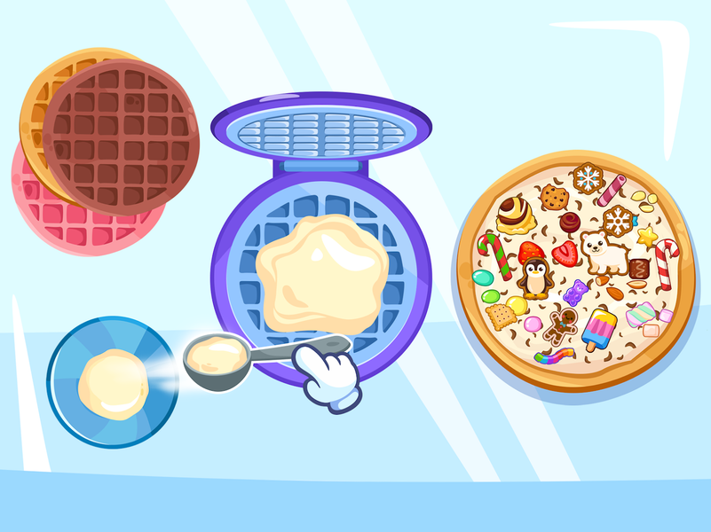 Pizza Game: Kids Cooking Games - Gameplay image of android game
