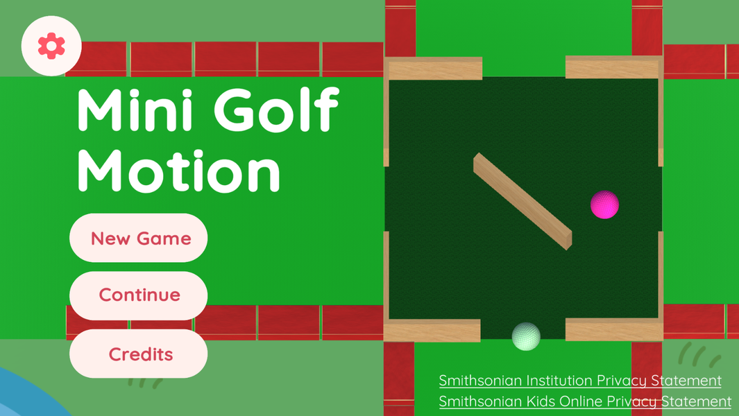 Mini Golf Motion - Gameplay image of android game