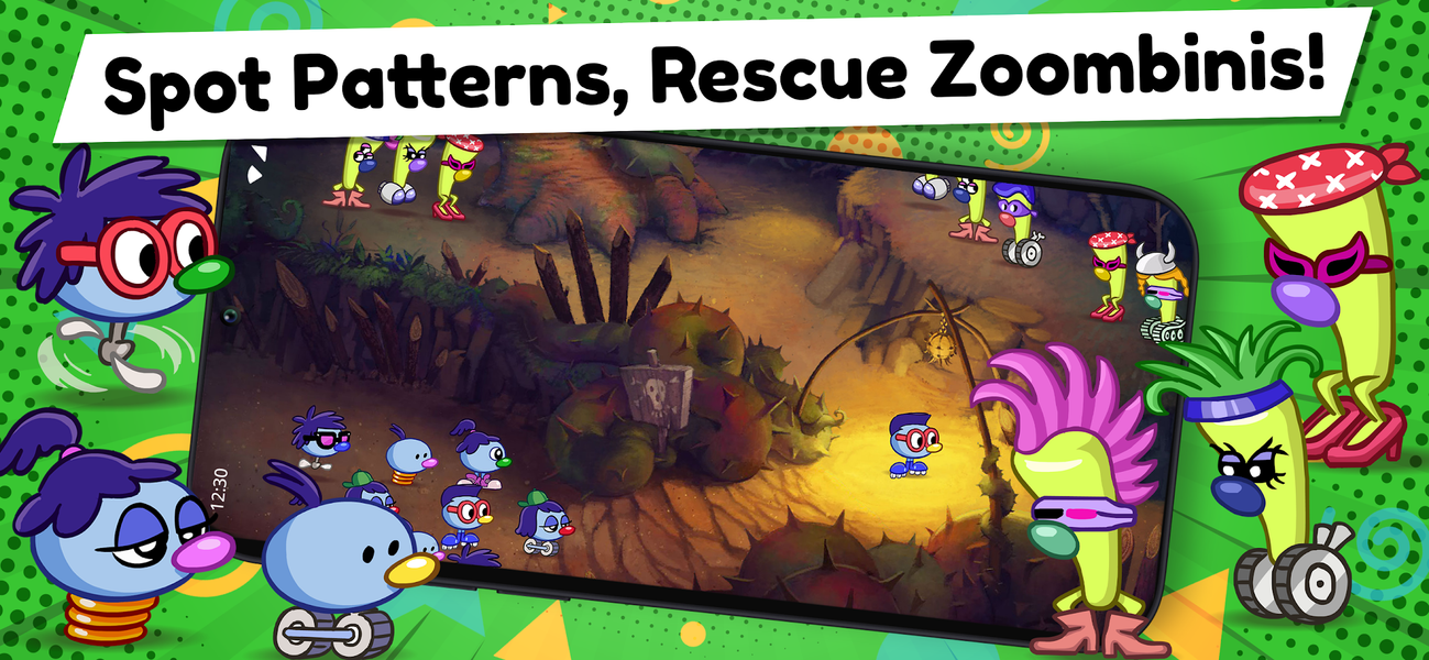 Zoombinis - Logic Puzzle Game - Gameplay image of android game