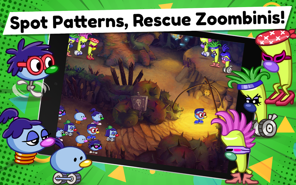 Zoombinis - Logic Puzzle Game - Gameplay image of android game