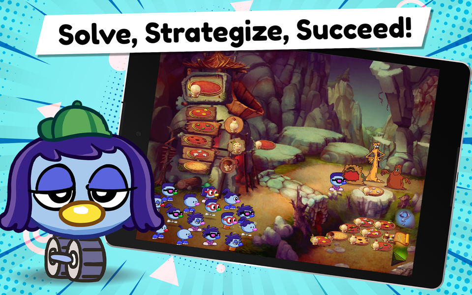 Zoombinis - Logic Puzzle Game - Gameplay image of android game
