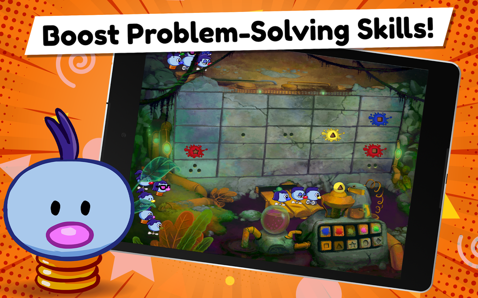 Zoombinis - Logic Puzzle Game - Gameplay image of android game