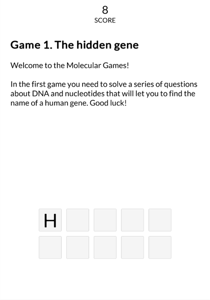 Molecular Games - عکس بازی موبایلی اندروید