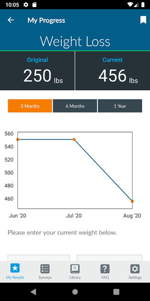My Weight Loss Journey - عکس برنامه موبایلی اندروید
