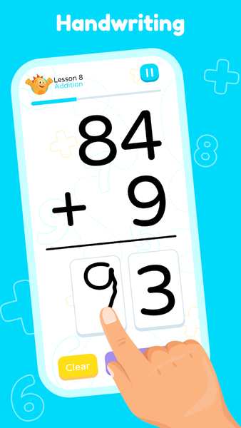 Math Quiz: Write Your Answers! - Image screenshot of android app