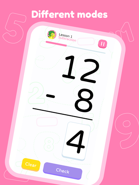 Math Quiz: Write Your Answers! - عکس برنامه موبایلی اندروید