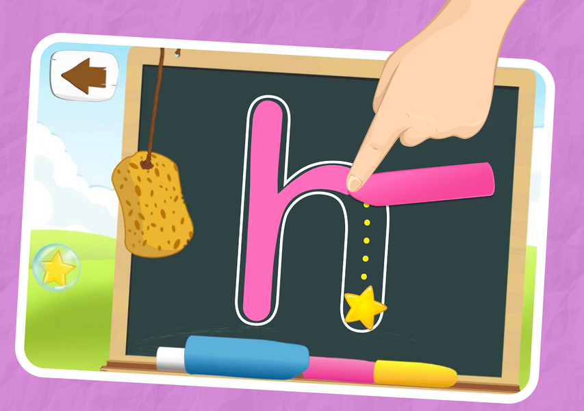 Trace Letters: Kids ۲-۶ - عکس برنامه موبایلی اندروید