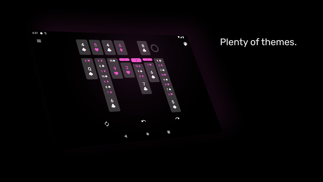 Solitaire - The Clean One - عکس بازی موبایلی اندروید