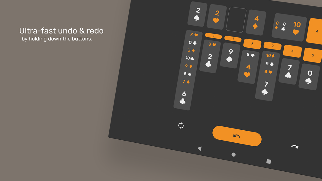 Solitaire - The Clean One - عکس بازی موبایلی اندروید