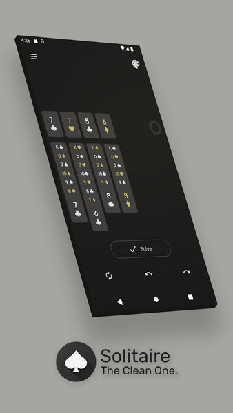 Solitaire - The Clean One - عکس بازی موبایلی اندروید