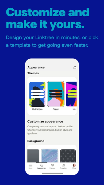 Linktree: Link in bio creator - عکس برنامه موبایلی اندروید