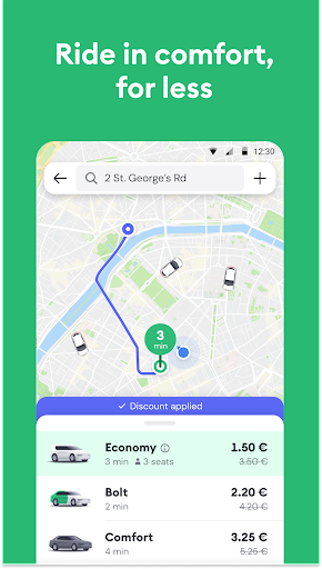 Bolt: Request a Ride - Image screenshot of android app