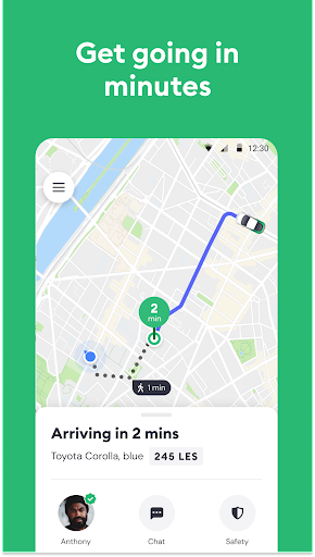 Bolt: Request a Ride - Image screenshot of android app