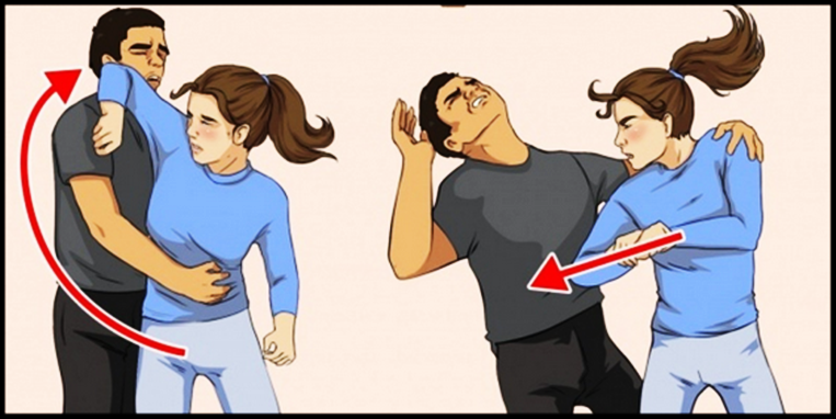 Self Defense Exercises - Image screenshot of android app