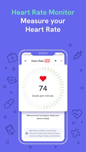 ABHA, Heart Rate, Records(PHR) - Image screenshot of android app