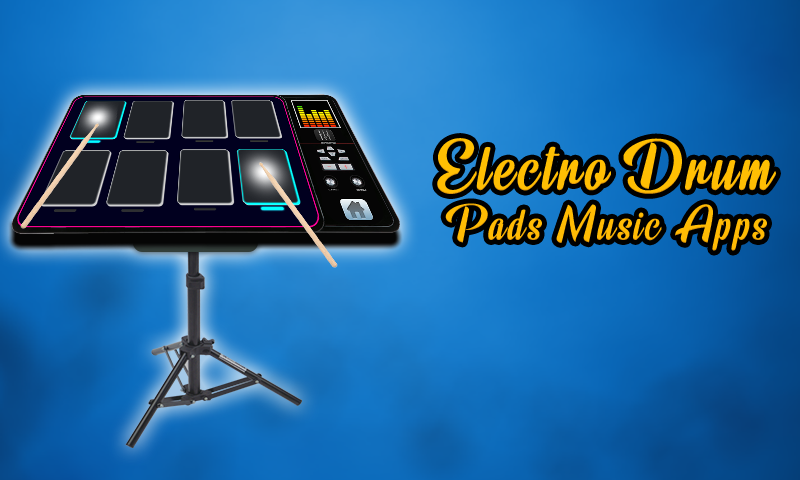 Electro Drum Pads Music App - Image screenshot of android app