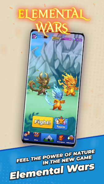 Elemental Wars - Gameplay image of android game
