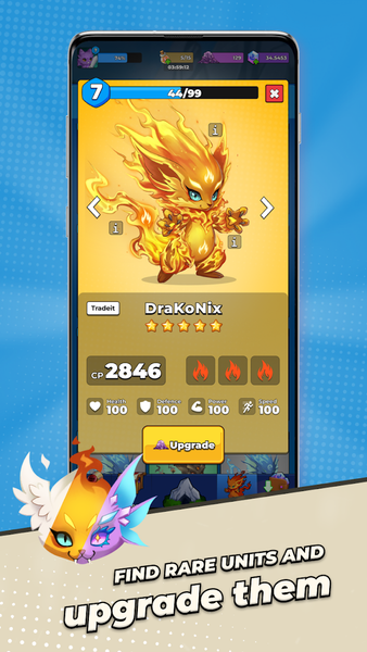 Elemental Wars - Gameplay image of android game