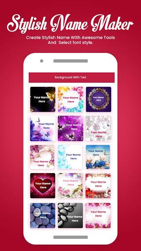 Stylish Name Maker - Name Art - عکس برنامه موبایلی اندروید