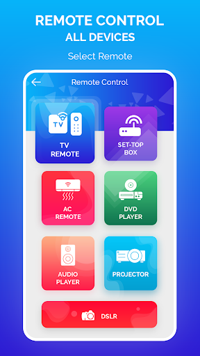 Universal Remote Control for TV, Set Top Box, Ac - عکس برنامه موبایلی اندروید