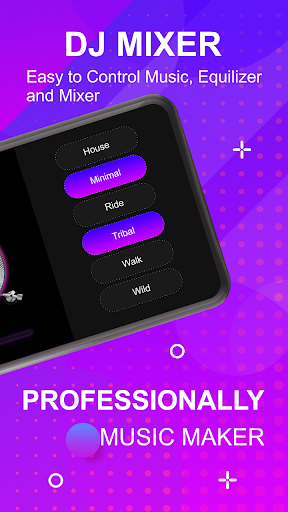 DJ Music - Virtual Music Mixer - عکس برنامه موبایلی اندروید