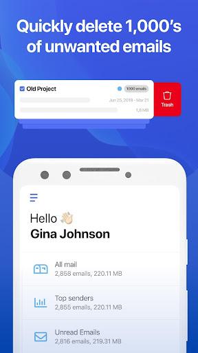 Clean Email - Inbox Cleaner - عکس برنامه موبایلی اندروید