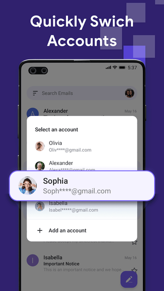 Email: Fast, Manage All Mails - Image screenshot of android app