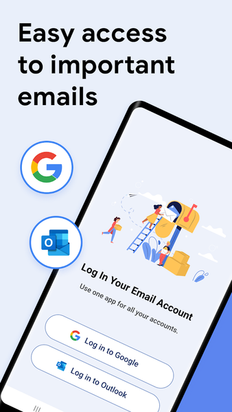 Email Home: Manage Emails Easy - عکس برنامه موبایلی اندروید