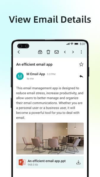 Email Pro - Fast All Mail - عکس برنامه موبایلی اندروید