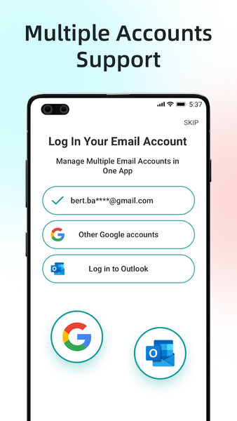 Email Pro - Fast All Mail - عکس برنامه موبایلی اندروید