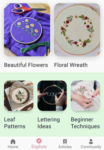 Embroidery App: Stitch Design - عکس برنامه موبایلی اندروید