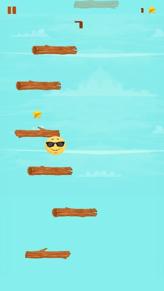 Emoji Jump - Gameplay image of android game