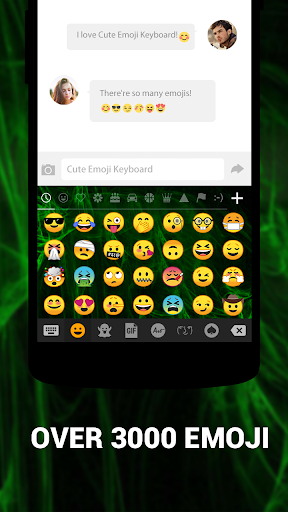 Emoji Keyboard Cute Emoticons - عکس برنامه موبایلی اندروید
