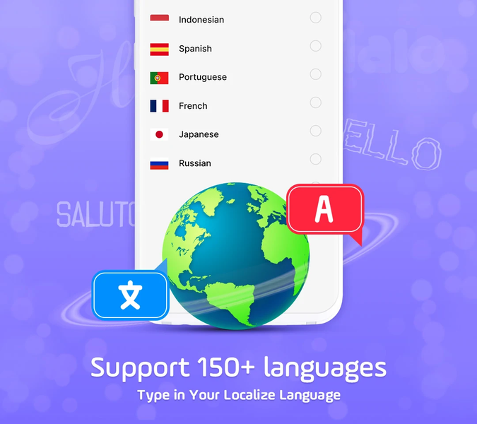 Emojikey: Emoji Keyboard Fonts - عکس برنامه موبایلی اندروید