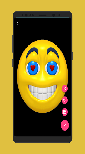 Love Emoji GIF - Image screenshot of android app