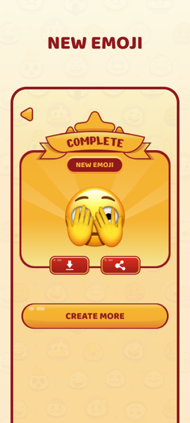 Emoji Kitchen: DIY Merge Icon - عکس برنامه موبایلی اندروید