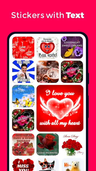 GIF Sticker & WAsticker - عکس برنامه موبایلی اندروید