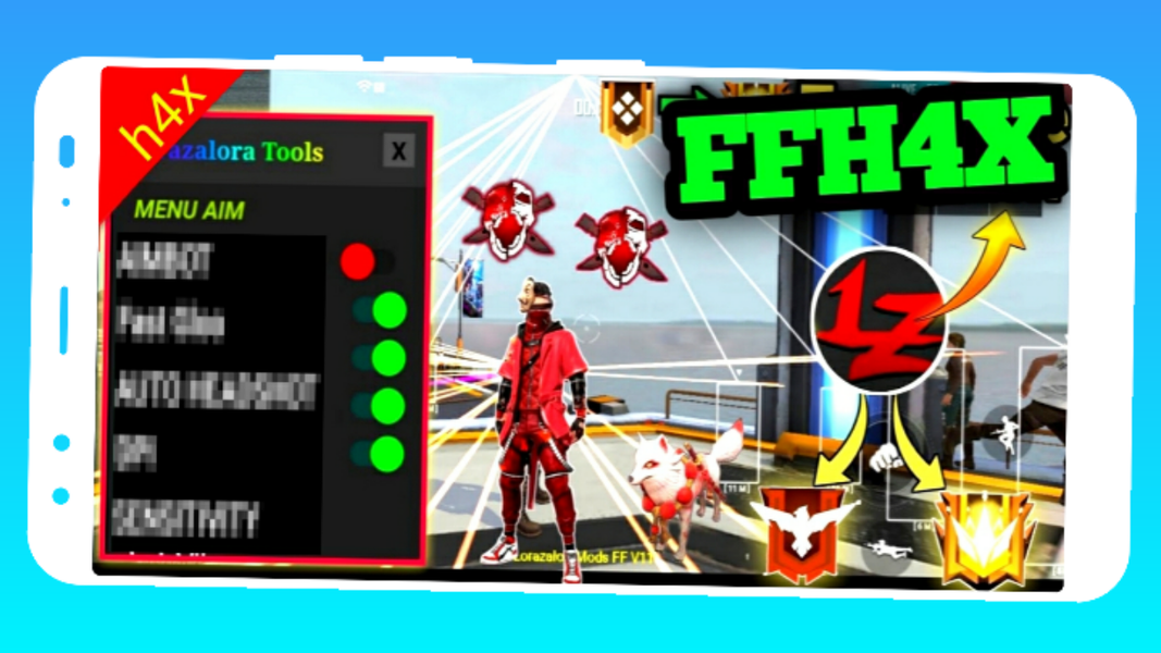 FFH۴X  mod menu for fire - عکس برنامه موبایلی اندروید