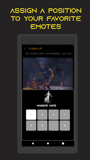 Emotes Equipper Tool Simulator - Image screenshot of android app