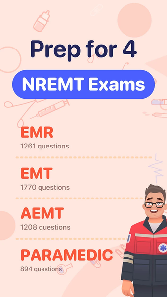 EMT Exam Prep 2024 - عکس برنامه موبایلی اندروید