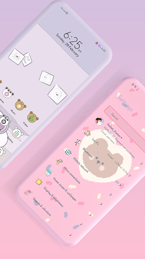 Cute Bear EMUI ۱۰/۱۱ Theme - عکس برنامه موبایلی اندروید