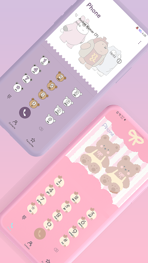 Cute Bear EMUI 10/11 Theme - Image screenshot of android app