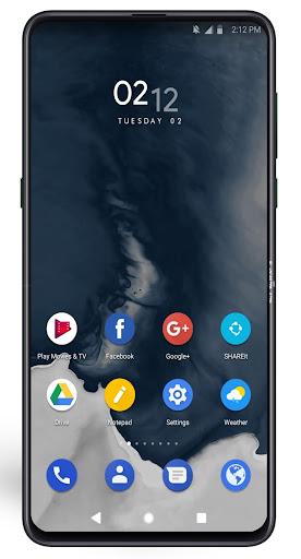 G-Pix Dark [Android-P] EMUI 5/8 Theme - Image screenshot of android app