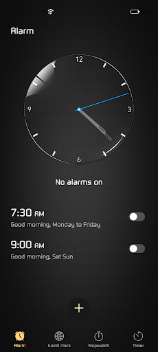 Royal Black EMUI 10/11 theme - Image screenshot of android app