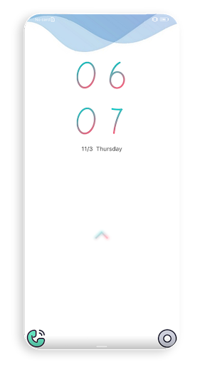 Glacier white EMUI ۵/۸/۱۰/۱۱ Theme - عکس برنامه موبایلی اندروید