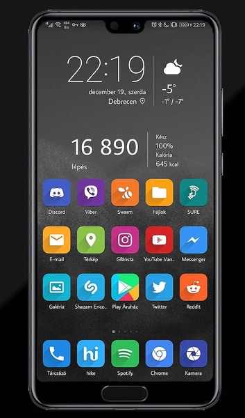 Mountain Dark Theme for EMUI 5/8 - عکس برنامه موبایلی اندروید