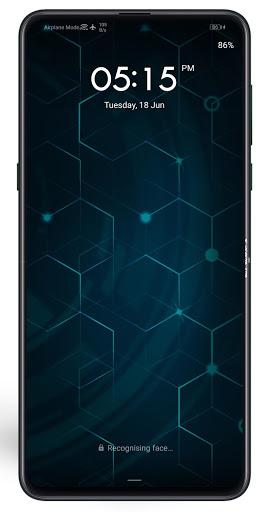 Tech Dark EMUI 9 Theme - Image screenshot of android app