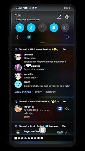 Pitch Black EMUI 5/8/10 Theme - Image screenshot of android app