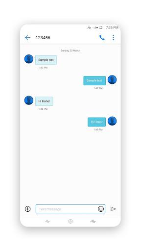 Rim White EMUI ۵/۸ Theme - عکس برنامه موبایلی اندروید