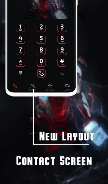 MAN OF IRON EMUI MagicUi Theme - Image screenshot of android app